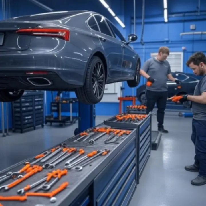 Dynamiczny warsztat samochodowy