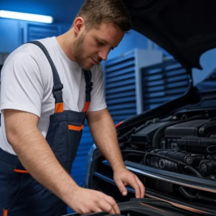 Proces naprawy w warsztacie