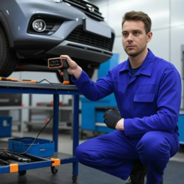 Sesja diagnostyki w warsztacie